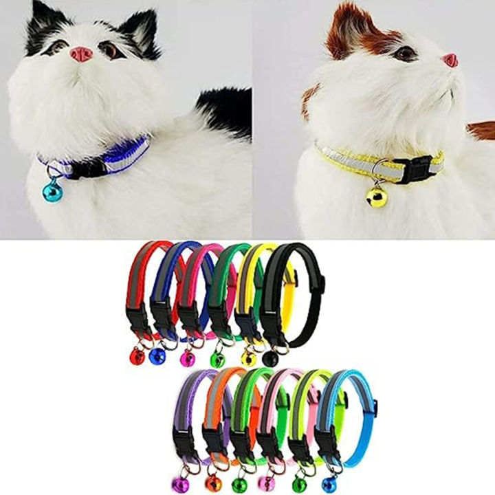 Adjustable%20Reflective%20Pet%20Cat%20Collar%20With%20Bell%20Puppy%20Neck%20Strap%20Soft%20For%20Small%20Dog%20Collars%20Cat%20Belt%20-%20Image%203