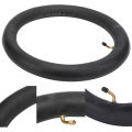 Himeng La 16x2.50 Electric Bicycle Inner Tube with Bent Angle Valve Thicken Butyl Rubber Tubes.