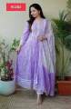 Dress Violet 3 Pcs Trendy Design for Women and Girls Premium Quality Stitched Fabric. 