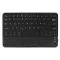 8 Inches Touch Bluetooth Keyboard Rechargeble Wireless Keyboard Slim Min Keypad With Touchpad For IOS Android Tablet Laptop PC.