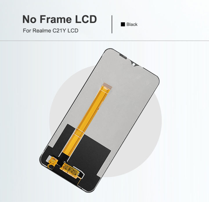 LCD%20No%20Frame%20For%20OPPO%20Realme%20C21Y%20C25Y%20RMX3261%20Display%20Touch%20Screen%20Digitizer%20Assembly%20Replacement%20Parts%20-%20Image%204