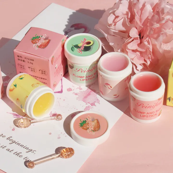 Latei%20Posies%20Peach%20Honey%20Strawberry%20Ice%20Cream%20Lip%20Oil%20Moisturizing%20Anti-wrinkle%20Lip%20Care%20Mask%20Anti-cracking%20Lips%20Sleep%20Fine%20Lines%20Lip%20Balm%20-%20Image%202
