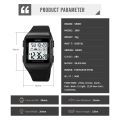 SKMEI Japan Digital movement Menport Watches Military Countdown Alarm Clock 5Bar Waterproof LED Light Wristwatch.