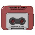 Mini Retro Recorder Keychain Can Record And Play Music Fun Music Box Pendant Personalized Couple Gift For Girlfriend O0X1.