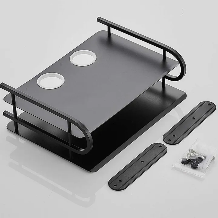 Wall%20Mount%20WiFi%20Router%20Self%20/%20TV%20Black%20Box%20Stand%20F%20-%20Image%204