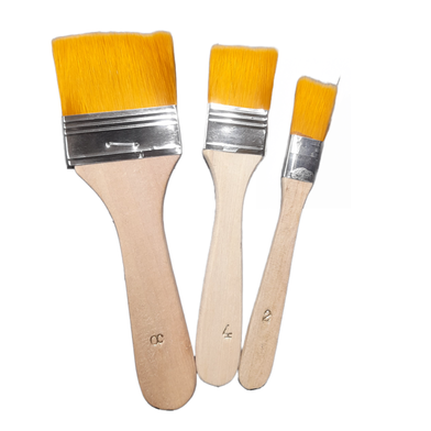 Art Tools Gesso Brush 3 Pcs Set