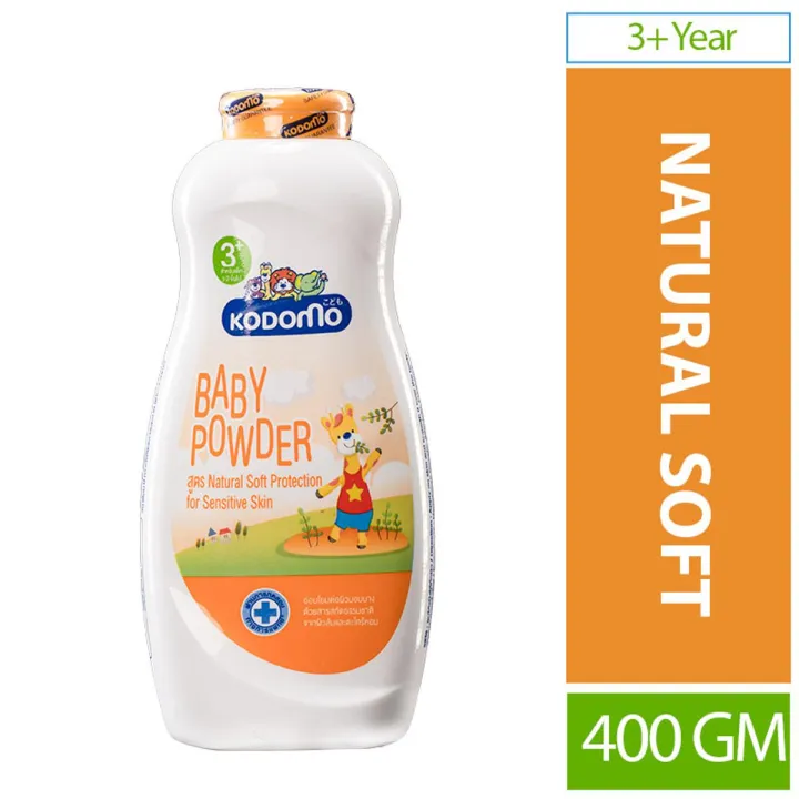 Kodomo%20Baby%20Powder%20Natural%20Soft%20Protection%20400gm%20-%20Image%202