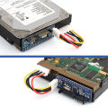 IDE to SATA Converter Card for 3.5inch Old Style HDD CD Drive Writer Parallel Port to Serial Port Extend Adapter.