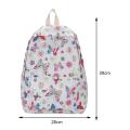 Nylon School Backpack Butterfly Teens School Bag for Girls Backpack Women Bookbags Student Schoolbag Large Black Cute Bagpack.