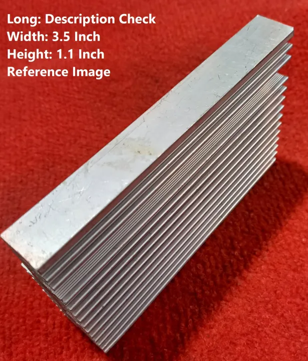 Long%204.25%20Inch%20REDOUBLE%20Side%20Finned%20Aluminum%20Heatsink%204.25%20Inch%20Aluminium%20Heatsink%20Cooling%20Radiator%204.25%C3%973.5%C3%971.1%20Inch%20Aluminium%20Heat%20Sink%20Tools%20Sets%20Silver%20Tone%20Aluminum%20Heat%20Sink%20For%20Inverter%20Transistor%20IC%204.25%20Inch%20Heatsink%20-%20Image%208