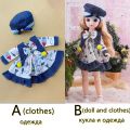 30cm Doll ( option B) or Dress Up Clothes ( option A) Accessories Princess Doll 1/6 Bjd Doll Children's Girl Birthday Gift Toys. 