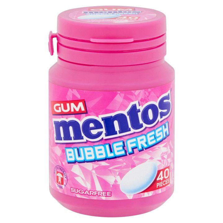 Mentos%20Gum%20White%20Sugar%20Free%20Bubble%20Fresh%20Bottle%2040pcs%20UK%20-%20Image%204