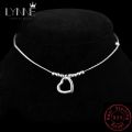 【Limited edition】 New Fashion Foot Anklet 925 Sterling Ladies Silver Anklets Bracelet Chain For Women Love Heart Pendant Foot Pulseras Jewelry.