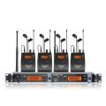 ERZHEN in-ear monitor wireless system EM2050 multi transmitter wireless in ear monitor Professional for stage performances. 