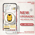 YYDS for Huawei Nova 7i Back Cover Marvel Iron Man Transparent Crystal TPU Soft Thin Phone Case. 
