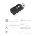 Bluetooth 5.2 Audio Transmitter With Mic Aptx LL HD Adaptive For TV PC. 
