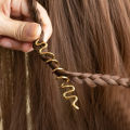 Spiral Decor Hair Ring Spring Accessories Hair Braid Rings Clips Dread Locks Hair Braiding Metal Hair Loop DIY Decoration. 