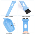 8Pcs 2-In-1 Coffee Grinder Brush with Spoon Portable Coffee Bean Grinder Cleaner Brush.