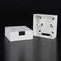 1 Gang PVC Back Box for Gang Switch, Universal PVC Gang switch Back Part White. 