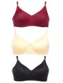 4 pieces soft Stretchable bra for girls & Women.