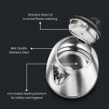 Prestige 2.0 L Stainless Steel Electric Kettle with Overheat Protection and Fast Boiling - Silver and Black -   Lifestyle Mall. 