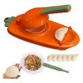 2-in-1 Dumpling Maker Pitha Maker, Manual Dough Presser Dumpling Wrapper Mold Dough Pressing Tool Kitchen Pastry Baking Tool accessories.