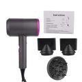 Negative Ion Hair Dryer Professional Salon Ionic Blow Dryer with Diffuser Concentrator Ceramic Powerful Fast Drying Hairdryers. 
