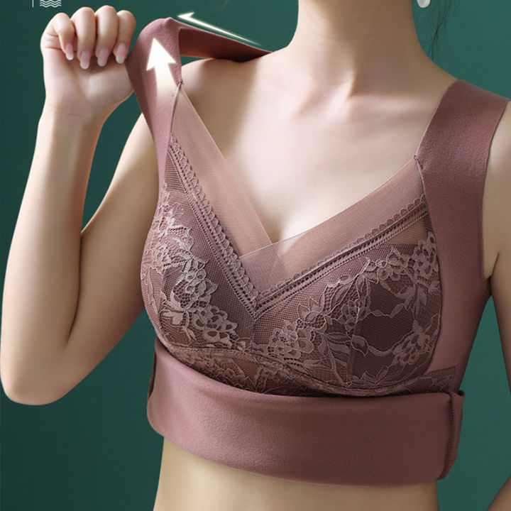 Seamless bra warm bra lace bra women underwear plus size bra push up bra soft bra
