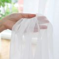 Window White Sheer Curtains 84 Inches Long 2 Panels Sheer White Curtains Clear Curtains Basic Rod Pocket Panel. 
