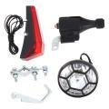 Dynamo Bicycle Light Set Safe Easy Installation Motorized Friction Generator. 