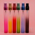 6Pcs 10Ml Mini Promotion Sample Gradient Empty Refillable Glass Spray Travel Perfume Bottle, Glass Perfume Vial Parfum Bottles. 