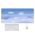 Minimalist mouse pad 800x300 non slip rubber game keyboard pad.