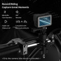 TELESIN DJ-HBM-001 Action Camera Handlebar Mount Motorcycle Bike Mount Bicycle Holder 360° Rotation 20mm-32mm Adjustable Diameter Replacement for GoPro Hero 9/8/7/6. 