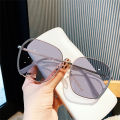 Trendy Blue Blocking Glasses Protective Vintage Frame Plain Design Anti-blue Eyeglasses Women's Glasses Ultralight Fashion Sunglasses. 
