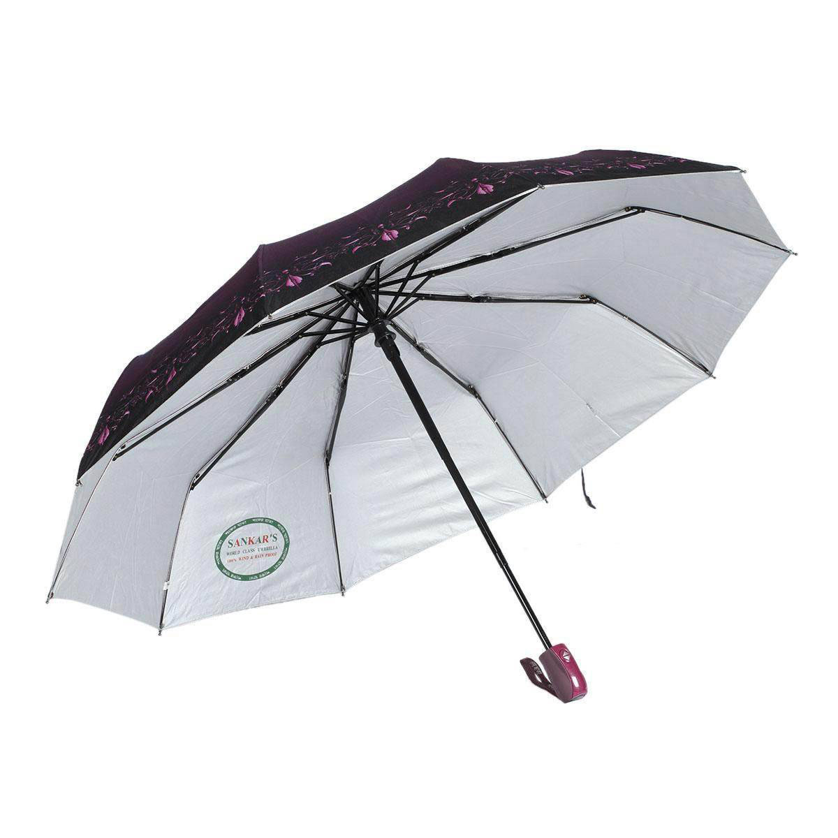 SANKAR'S world class auto open umbrella - EIGHT sticks