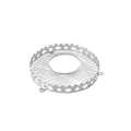 Over Heating Gas Saving Net - Silver. 