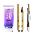 Shezi Facial Body Sunscreen Whitening SPF30 Concealer Highlight Base Makeup Set Sunscreen Kit. 