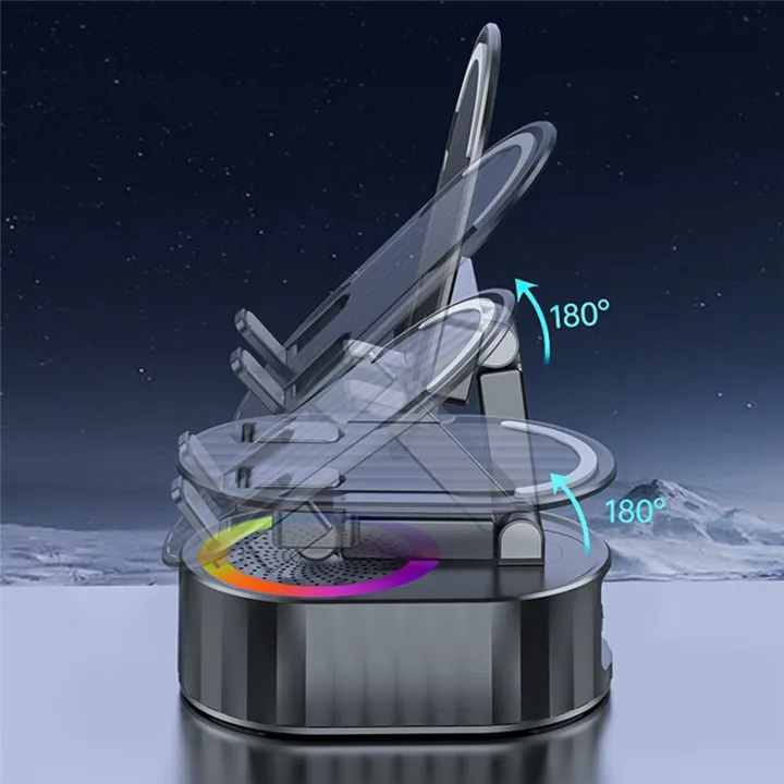 3-In-1%20Phone%20Holder%20Inductive%20Bluetooth%20Speaker%20Holder%20360%C2%B0Rotating%20Folding%20Lifting%20Charging%20Treasure%20Holder%20Black%20-%20Image%204