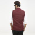 LOOK UP Gabardine Smart & Stylish Men's Waistcoat | Formal Koti Vest for Men. 