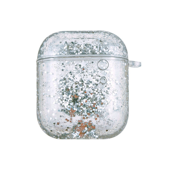 Bling%20Quicksand%20Case%20Compatible%20For%20Airpods%201/2/3%20Pro%20Wireless%20Bluetooth-compatible%20Headset%20Protective%20Cover%20-%20Image%205