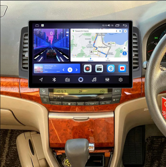 ALLION/PREMIO  2001-2006 Car  Android player frame, Car Stereo Player CD Trim Frame, CD DVD Frame android caching