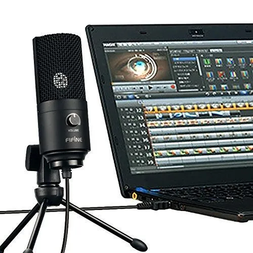 Fifine K669B Microphone- USB-A Microphone (Official Product)