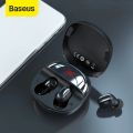Basues Encok True Wireless Earphones WM01 Plus (Black). 