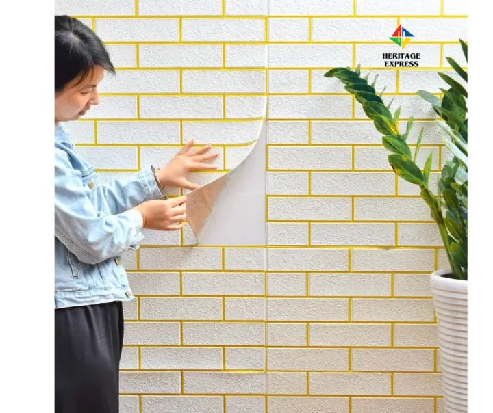 4p%20-%203D%20Design%20Decorative%20Foam%20Brick%20Solid%20Color%20Wallpaper%20Sticker%20Waterproof%20Anti-collision%20Wall%20Sticker%20-%20Image%207