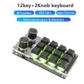 Numpad Bluetooth RGB Keyboard USB Custom Mechanical Keyboard Programming Copy Paste Photoshop Gaming Knob Hotswap Keypad. 