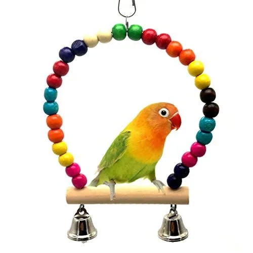 Parrot%20Swing%20Bird%20Cage%20Stand%20Cockatiel%20Wooden%20Swings%20Bell%20Toy%20for%20Budgie%20Lovebird%20-%20Image%203