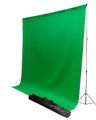 Green Screen 6x9 feet Backdrop Background For Photography without stand.