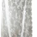 145 wavy sides white lace window screen warp knitted yarn mosquito net bed curtains, tablecloths lace coffee curtains INS German curtains.