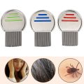 Lice and Nit Egg Free Treatment Professional Stainless Steel Lice Removal Comb - Hair Brush. 