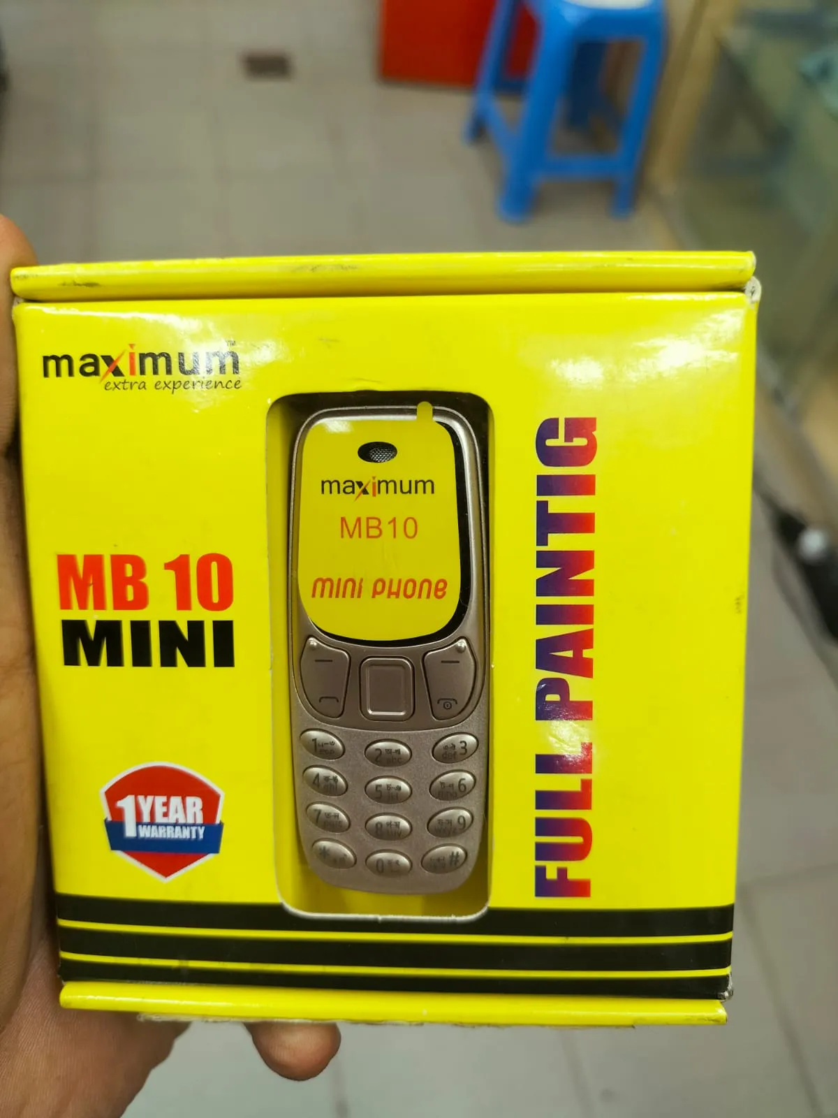 MB10 Mini Feature Phone 1000mAh Auto Call Record | Daraz.com.bd